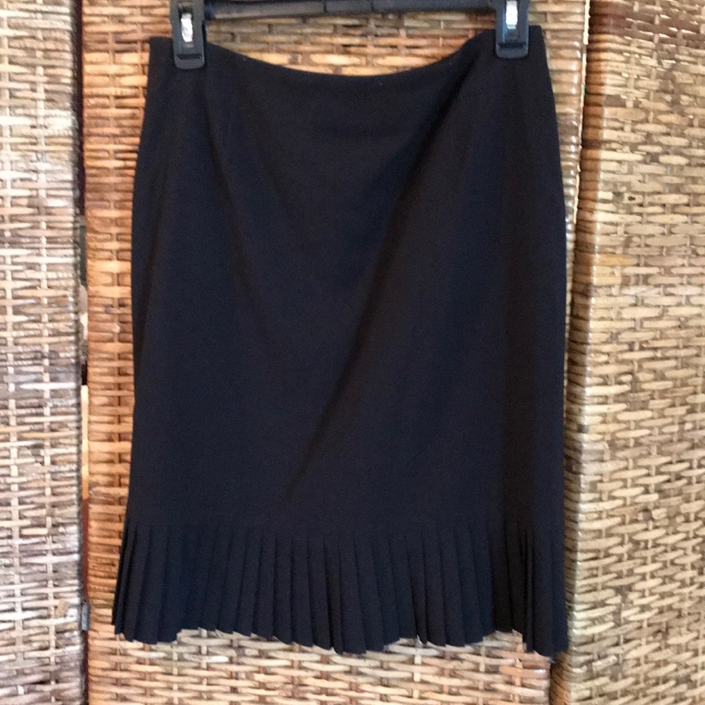 Dressy pencil skirt with pleats